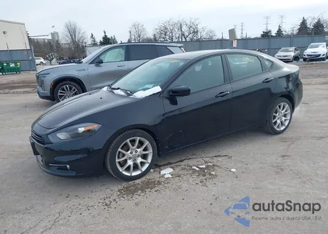 2013 Dodge Dart Rallye z USA, uszkodzony, nr VIN 1C3CDFBA0DD205928